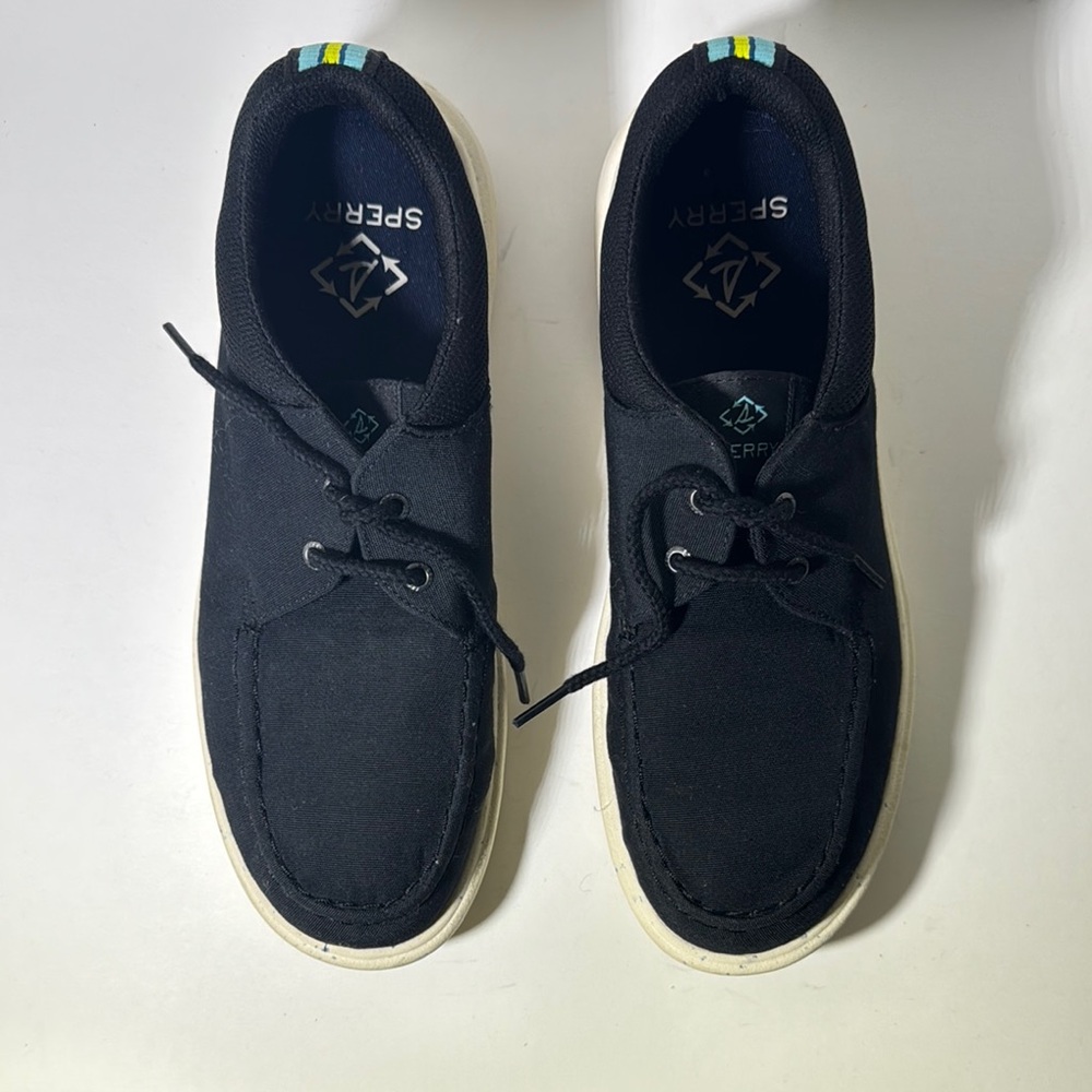 Sperry Black Canvas Shoes
